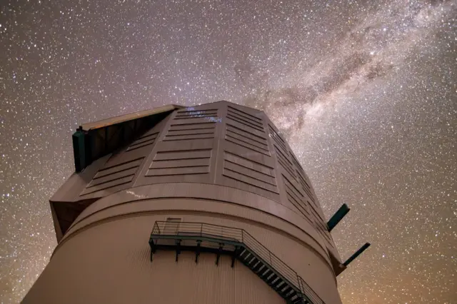 The Vera Rubin Observatory in Chile.